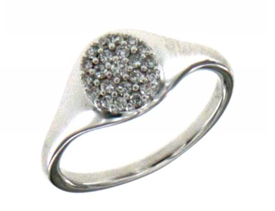 Anello Mirco Visconti Donna in Oro Diamante 0.19 Ct MH37 - MH37